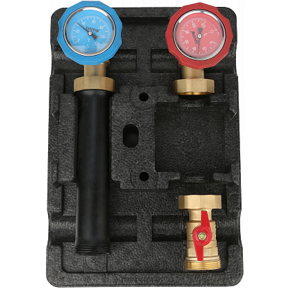 Насосная группа с прямым контуром без насоса в теплоизоляции Gappo G1480 1" - gappo-rus.ru