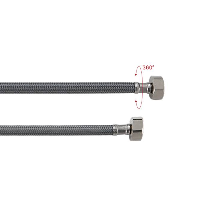 Гибкая подводка для смесителя с защитой от разрыва Gappo G95-60 - gappo-rus.ru