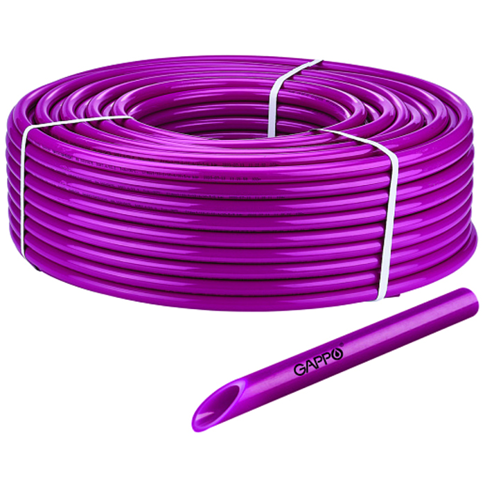 Труба PEX/EVOH с кислородным барьером Gappo G1379 20x2,8 120 метров - gappo-rus.ru