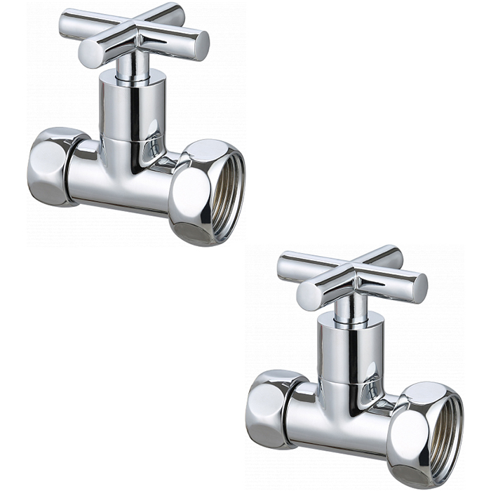 Кран для полотенцесушителя прямой ВР- ВР 2 шт. Gappo G470.0405 1/2"Fx3/4"F - gappo-rus.ru