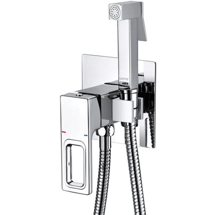 Смеситель с гигиеническим душем Gappo G7218 - gappo-rus.ru