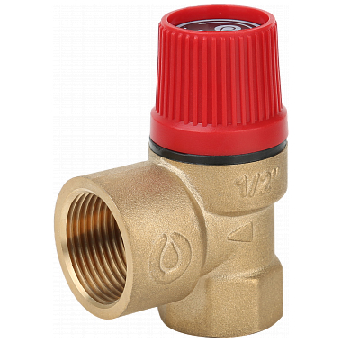 Клапан предохранительный ВР-ВР Gappo G1455.1 1/2"x3/4"x1.5 бара - gappo-rus.ru