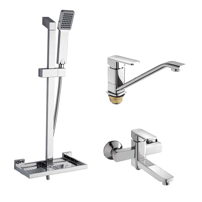 Комплект смесителей 3 в 1 Gappo G2898 - gappo-rus.ru