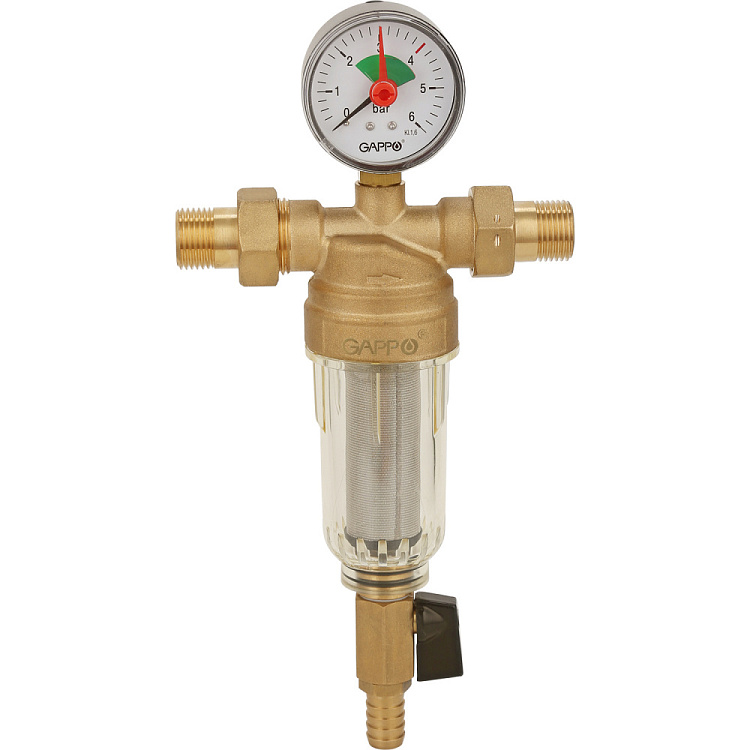 Фильтр промывной для холодной воды Gappo G1410.05 - gappo-rus.ru