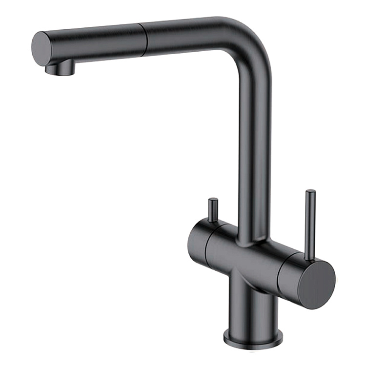 Смеситель для кухни со встроенным фильтром (краном) под питьевую воду Gappo G4397-79 - gappo-rus.ru