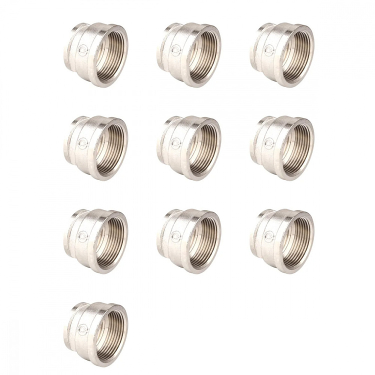 Муфта переходная ВР-ВР, никелированная Gappo G2202.0604 1"х1/2" уп. 10 шт. - gappo-rus.ru