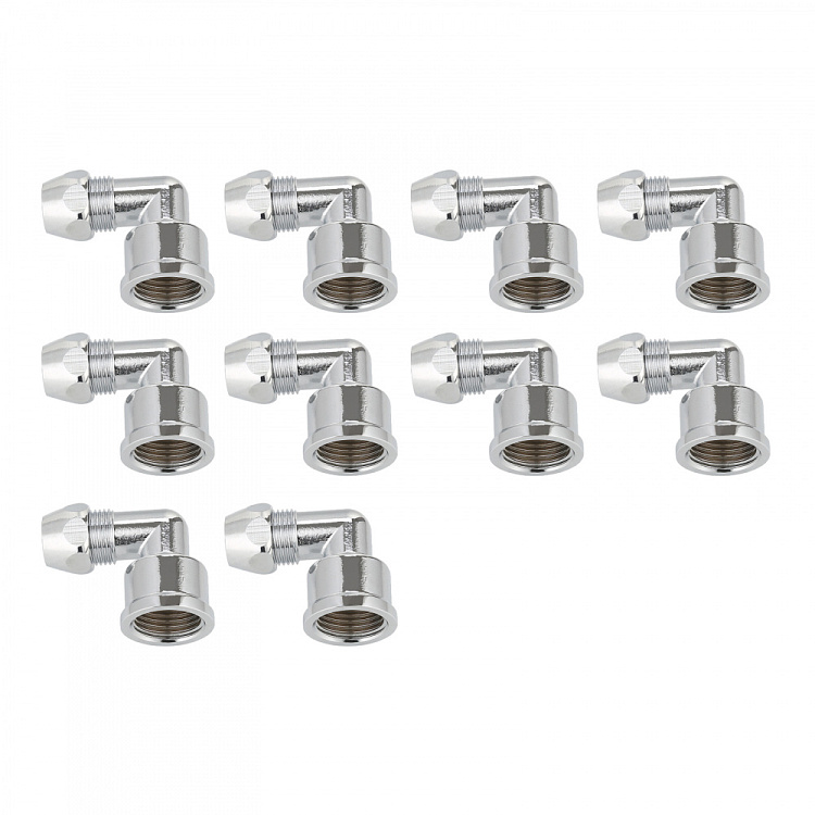 Концевик угловой Цанга-ВР Gappo G1104 Ф10х1/2" уп. 10 шт. - gappo-rus.ru