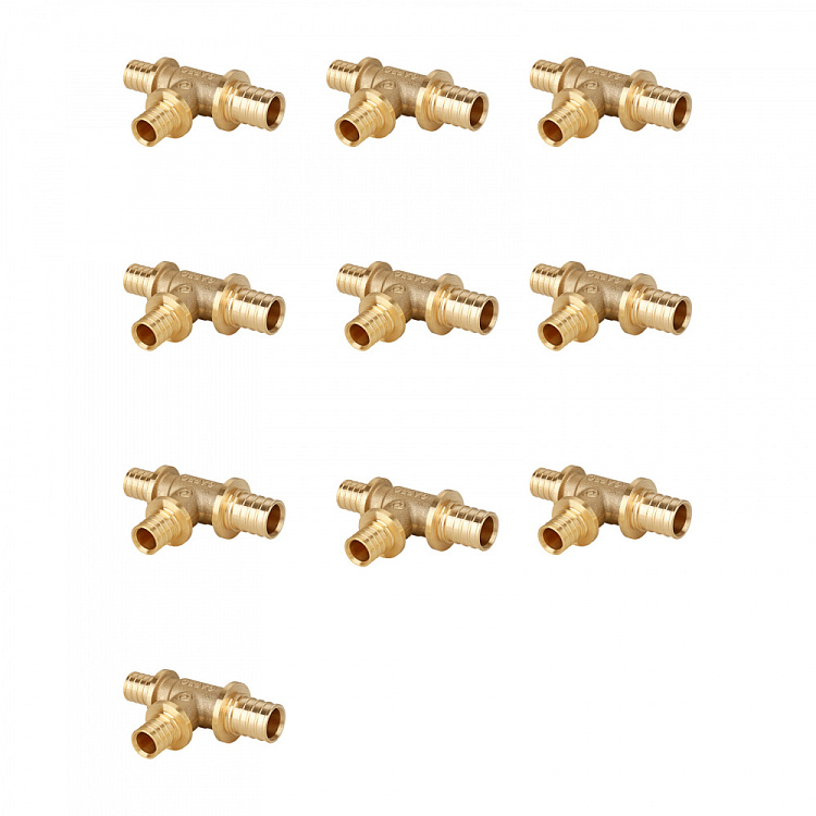 Тройник переходной латунный Gappo G1305.2016 20х16х20 уп. 10 шт. - gappo-rus.ru