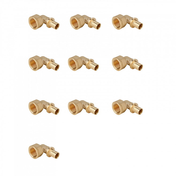 Угольник-переходник с внутренней резьбой латунный Gappo G1311.2505 25-Rp3/4" уп. 10 шт. - gappo-rus.ru