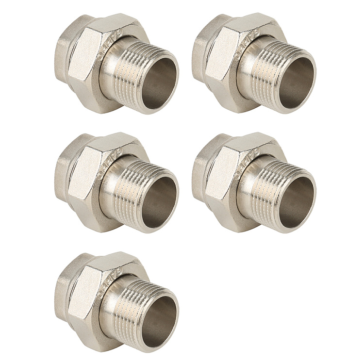 Американка прямая ВР-НР, никелированная Gappo G2226.05 3/4" уп. 5 шт. - gappo-rus.ru