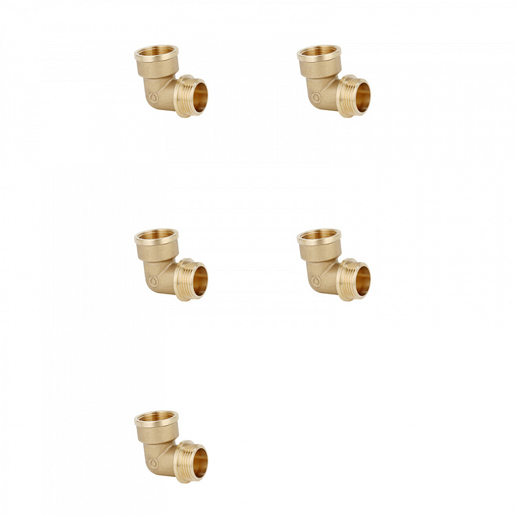 Угольник 90 ВР-НР, латунный Gappo G1207.0605 1"х3/4" уп. 5 шт. - gappo-rus.ru