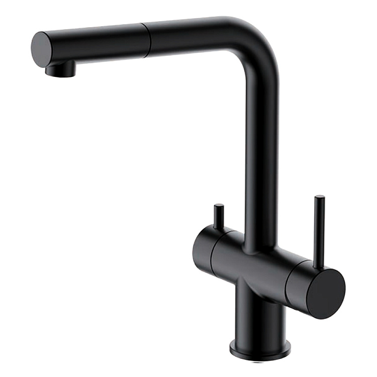 Смеситель для кухни со встроенным фильтром (краном) под питьевую воду Gappo G4397-76 - gappo-rus.ru