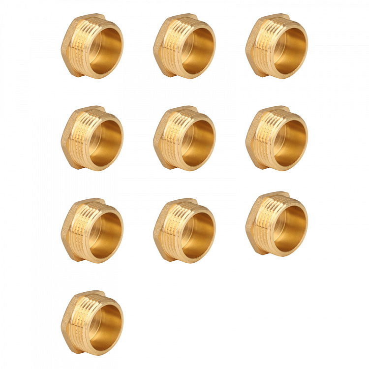 Заглушка НР, латунная Gappo G1217.04 1/2" уп. 10 шт. - gappo-rus.ru