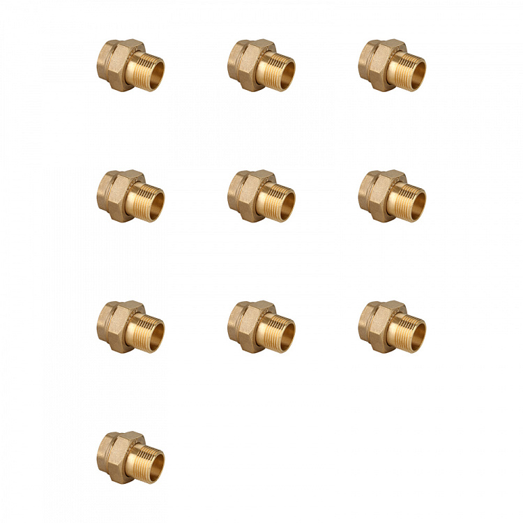 Американка прямая ВР-НР, латунная Gappo G1226.04 1/2" уп. 10 шт. - gappo-rus.ru