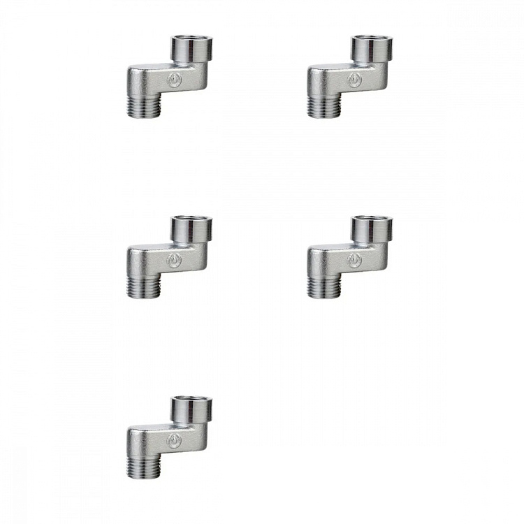 Эксцентрик ВР-НР, никелированный Gappo G2290.50 1/2"x1/2"x50 уп. 5 шт. - gappo-rus.ru