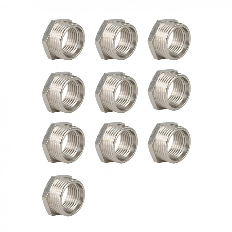 Футорка НР-ВР, никелированная Gappo G2219.0604 1"х1/2" уп. 10 шт. - gappo-rus.ru