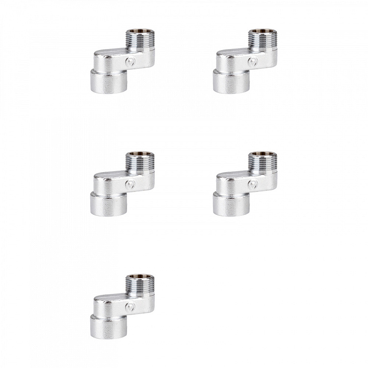 Эксцентрик НР-НР, никелированный Gappo G2292.40 1/2"x3/4"x40 уп. 5 шт. - gappo-rus.ru