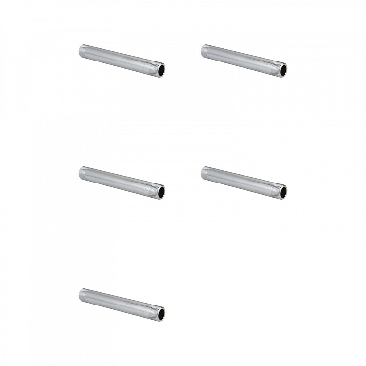 Удлинительный бочонок НР-НР, хромированный Gappo G2222.06080 1"х80 мм уп. 5 шт. - gappo-rus.ru