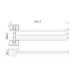 Превью - povorotnyj-polotencederzhatel-gappo-g0713-6080.jpg