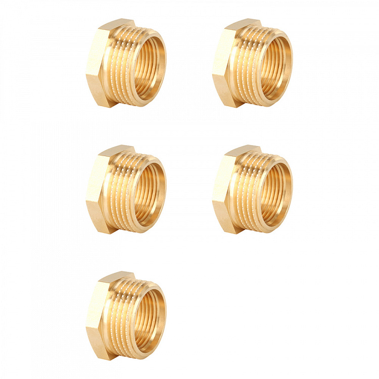 Футорка НР-ВР, латунная Gappo G1219.0704 11/4"х1/2" уп. 5 шт. - gappo-rus.ru