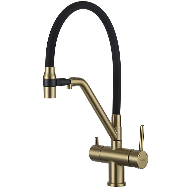 Смеситель для кухни с гибким изливом Gappo G4398-83 - gappo-rus.ru