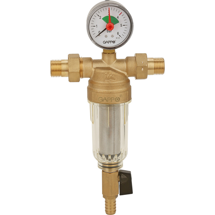 Фильтр промывной для холодной воды Gappo G1410.04 - gappo-rus.ru