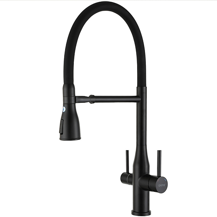 Смеситель для кухни с гибким изливом Gappo G4399-76 - gappo-rus.ru