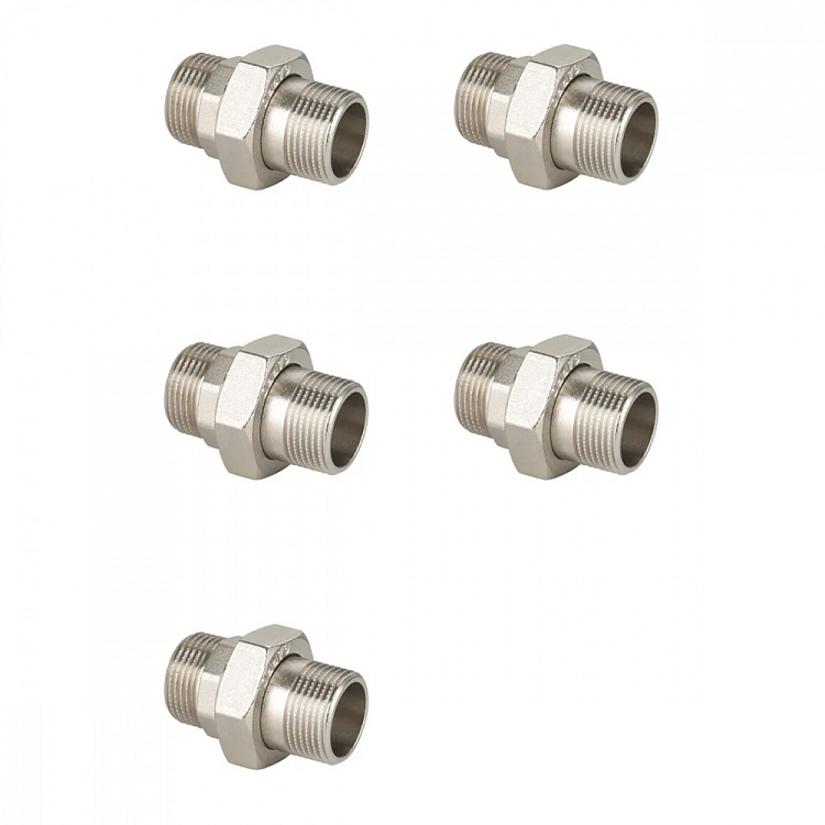 Американка прямая НР-НР, никелированная Gappo G2227.05 3/4" уп. 5 шт. - gappo-rus.ru