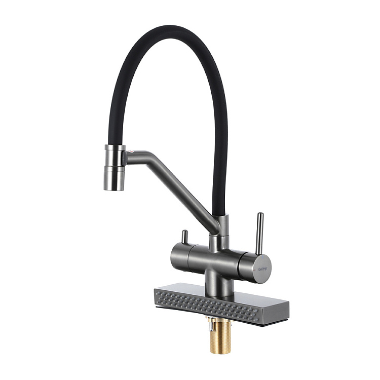 Смеситель для кухни с гибким изливом Gappo G4098-9 - gappo-rus.ru