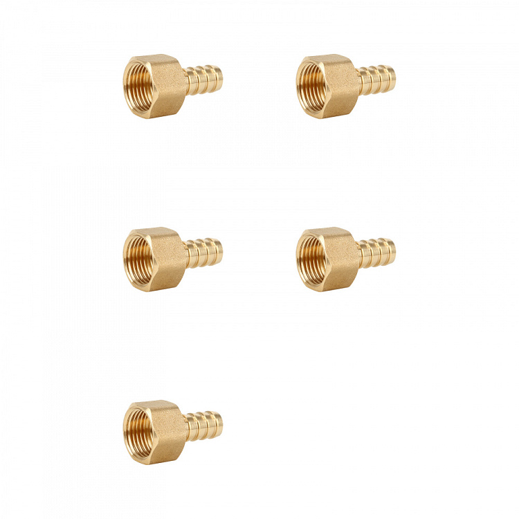 Штуцер для присоединения шланга ВР, латунный Gappo G1239.0950 2"xФ50 уп. 5 шт. - gappo-rus.ru