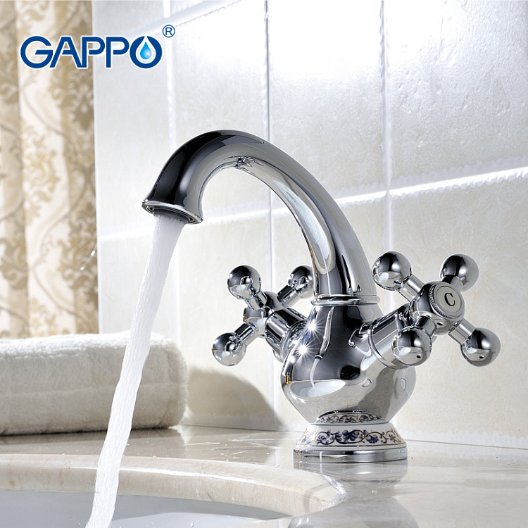 Смеситель для раковины Gappo G1065 - gappo-rus.ru