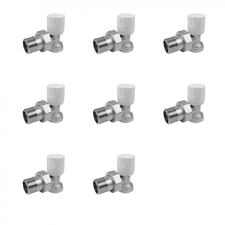 Клапан ручной регулировки угловой ВР-НР, радиаторный Gappo G265.05 3/4" уп. 8 шт. - gappo-rus.ru