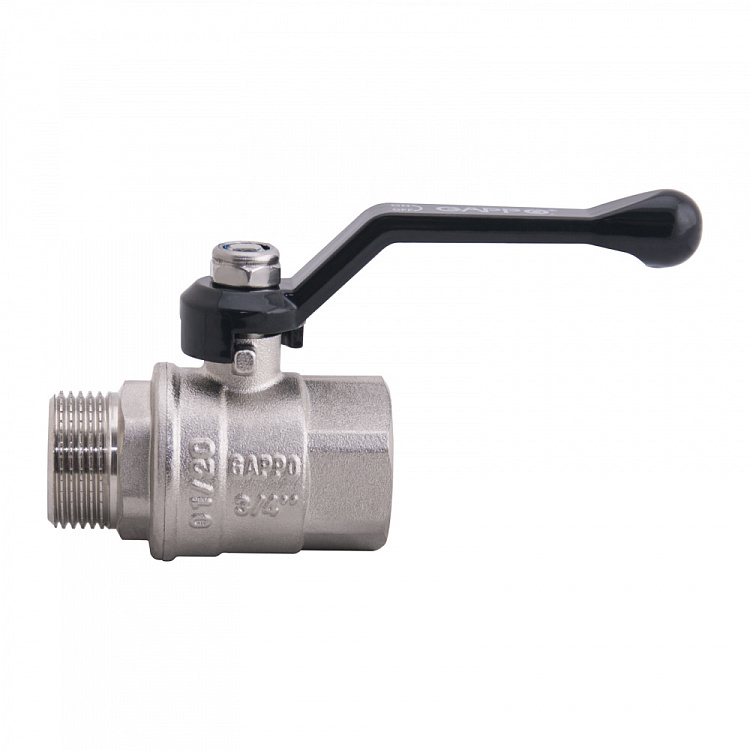 Кран шаровой полнопроходной ВР-НР Gappo G227.05 3/4"x3/4" - gappo-rus.ru