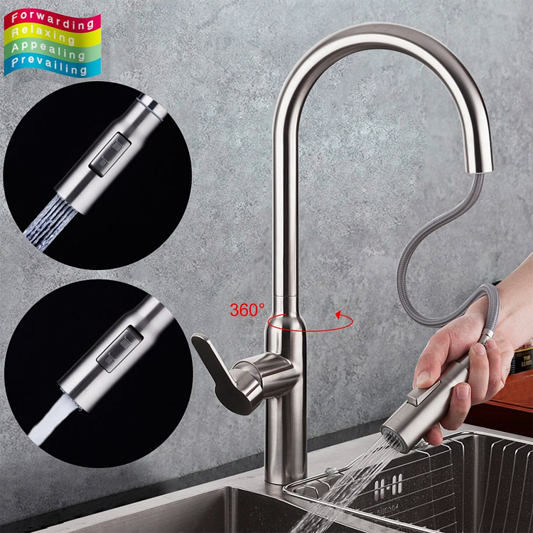 Смеситель для кухни с выдвижной лейкой Gappo Y4003-2 снято с производства - gappo-rus.ru