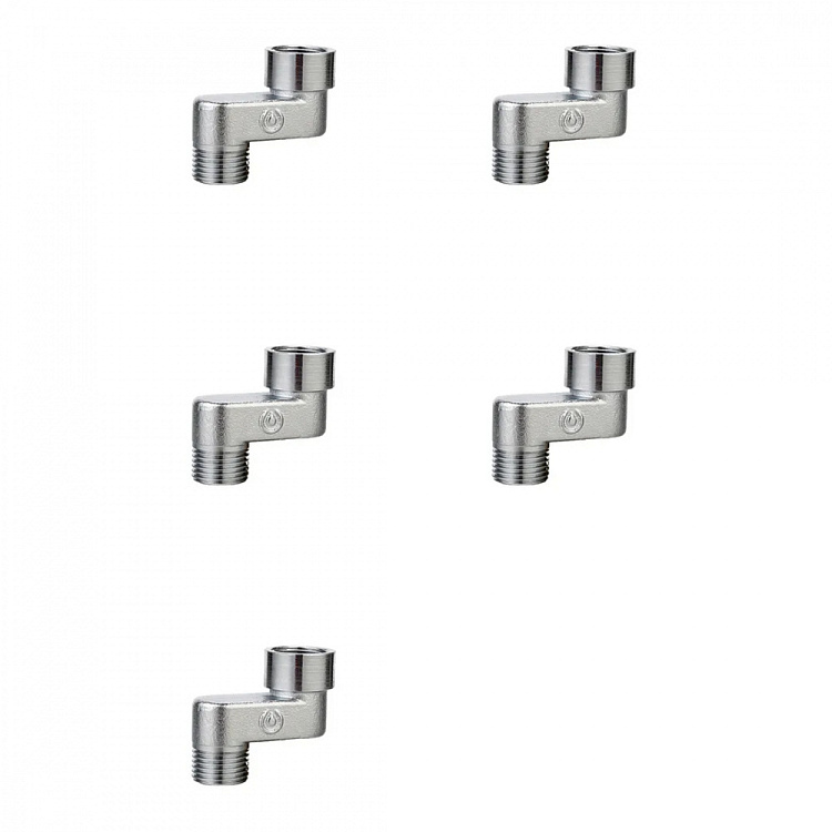 Эксцентрик ВР-НР, никелированный Gappo G2290.40 1/2"x1/2"x40 уп. 5 шт. - gappo-rus.ru